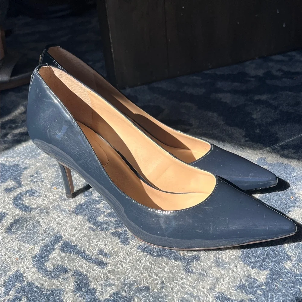 Ralph Lauren Dark Blue Heels - Picture 3 of 6